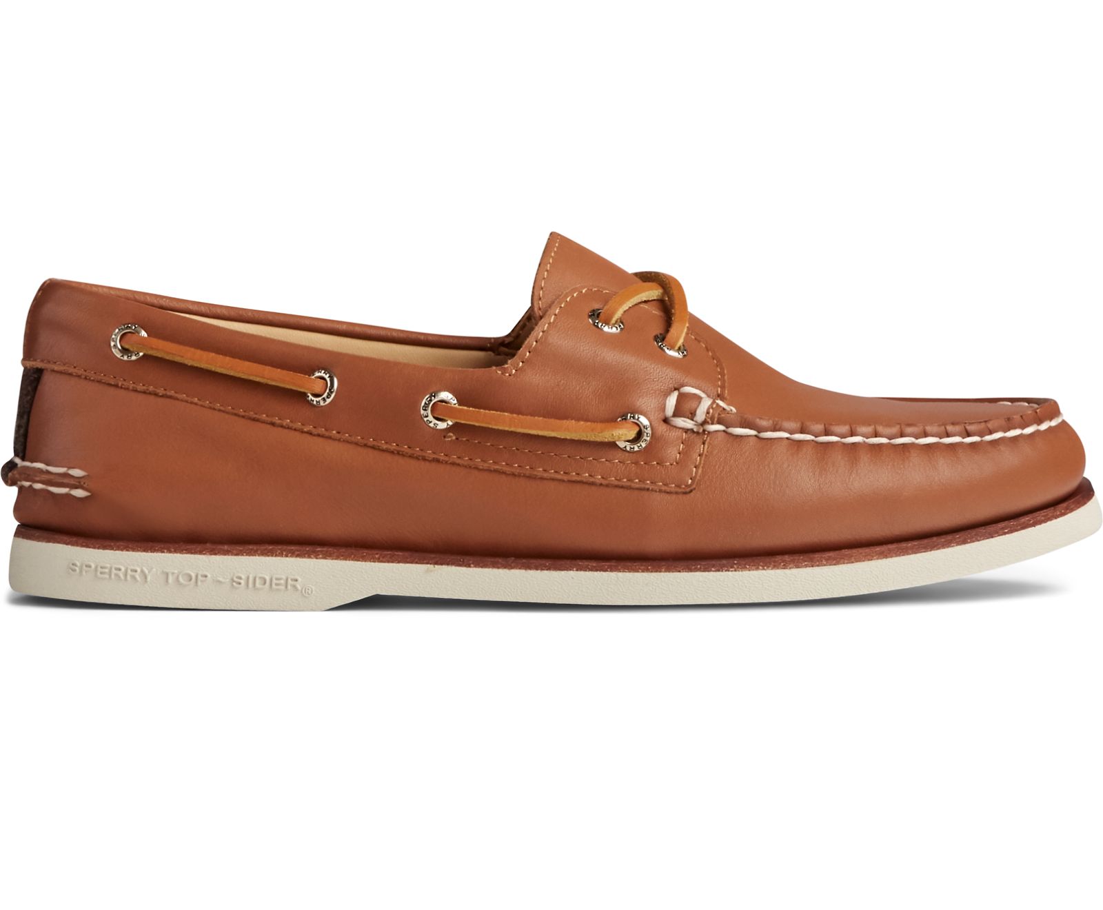 Men's Gold Cup Authentic Original Glove Leather Boat Shoe - Tan