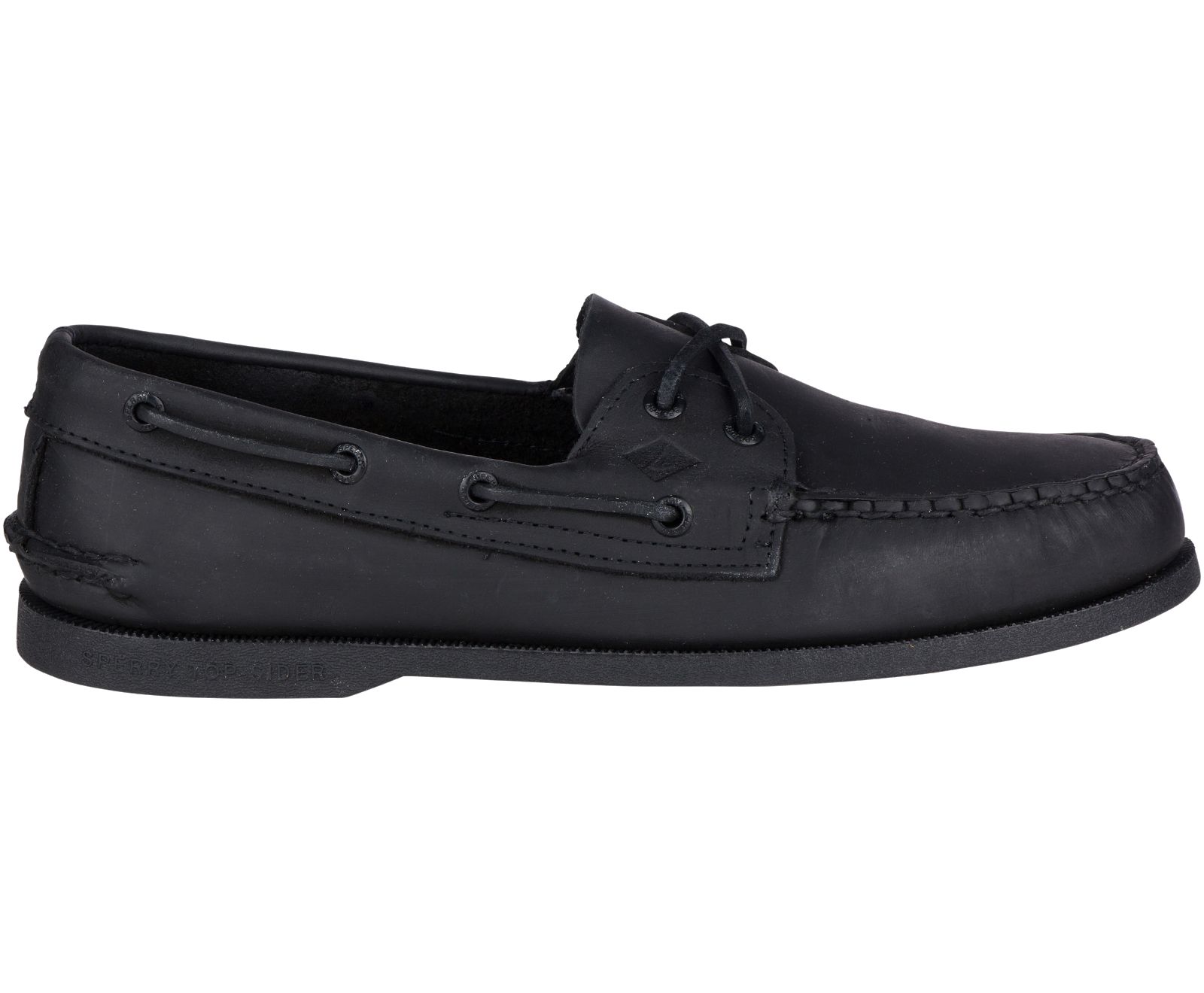 Men's Authentic Original Leather Boat Shoe - Black [sperry shoes 0139 ...