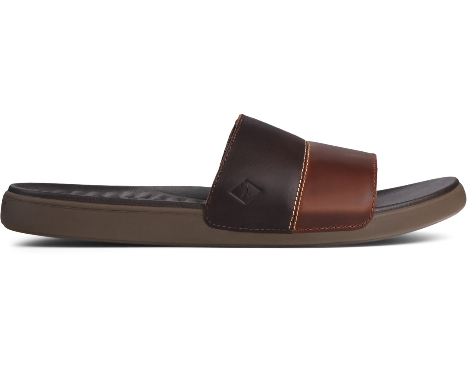 Men's Dock Slide PLUSHWAVE Sandal - Brown