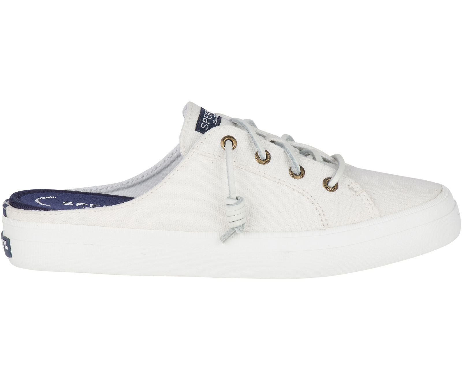 Women's Crest Vibe Mule Sneaker - White